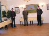 Prezentace knihy - zleva: Miloslav Svitk, Eduard Stehlk, Marcus Hauser.